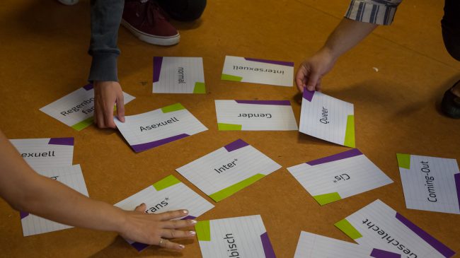 Gemeinsam unter dem Regenbogen – Workshop zum Thema Vielfalt/Diversity am 13.09.22