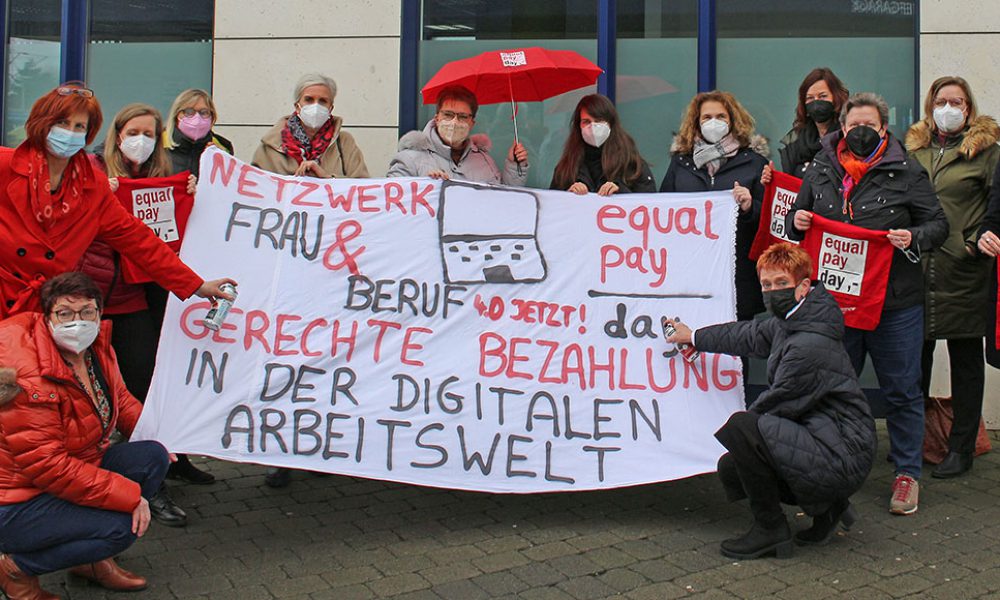 Engagiert für Lohngleichheit am Equal Pay Day – 7. März