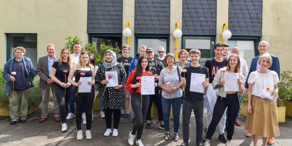 Geschafft – den Haupt- und Realschulabschluss in der Tasche!