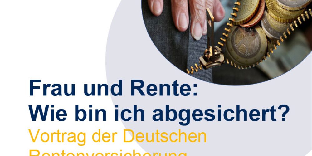 Experte erklärt Altersrenten für Frauen – Kostenloser Vortrag an der vhs Schwerte
